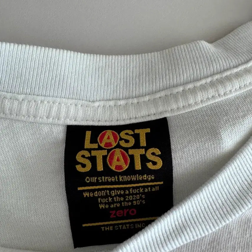 [BUNJANG] Lasstatz Blank Tee / [0]라스탯츠 블랭크 티