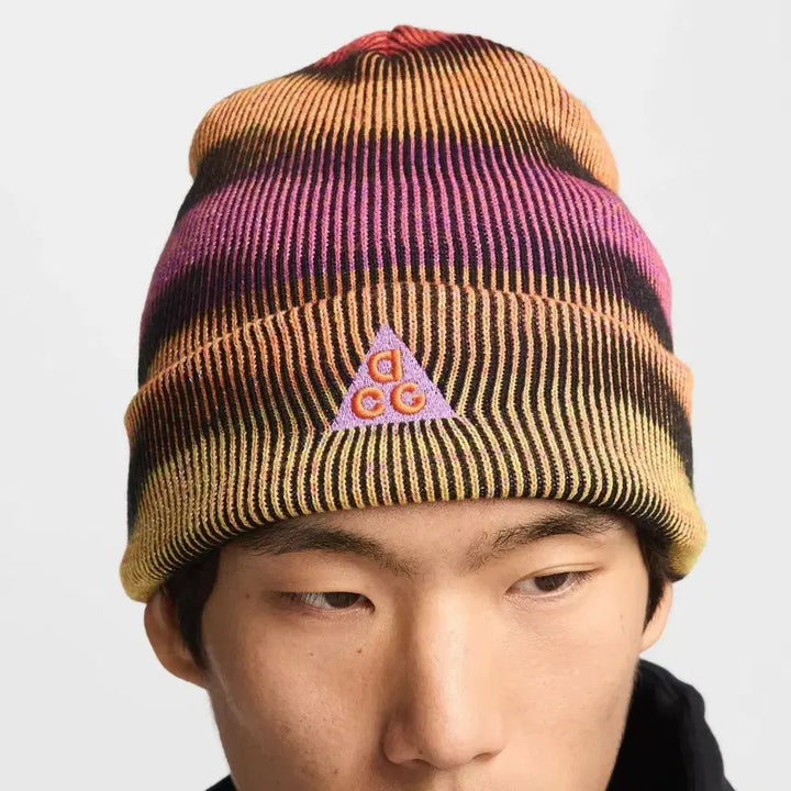 [BUNJANG] Nike Peak ACG Beanie Safety Orange Bold Berry / 나이키 피크 ACG비니 세이프티 오렌지 볼드 베리