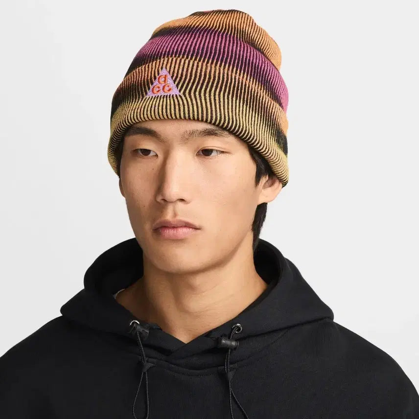 [BUNJANG] Nike Peak ACG Beanie Safety Orange Bold Berry / 나이키 피크 ACG비니 세이프티 오렌지 볼드 베리