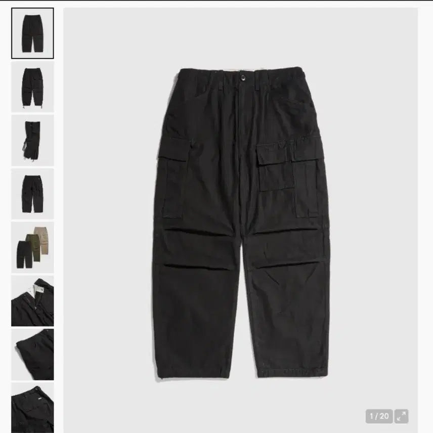 [BUNJANG] Espionage M51 Field Pants Black L / 에스피오나지 M51 Field Pants Black L