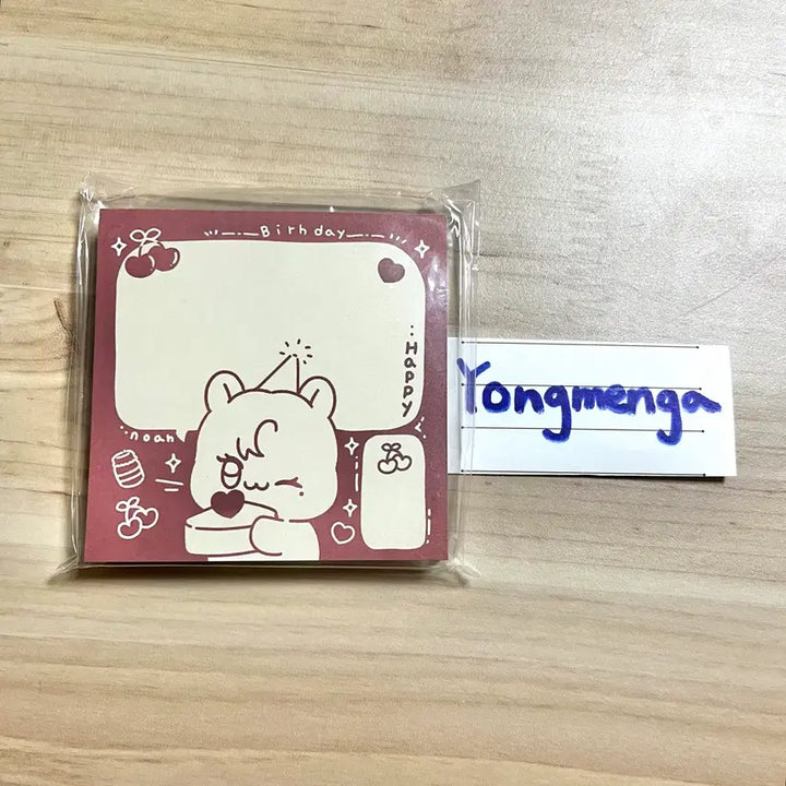 [BUNJANG] PLAVE Noah Lucky Draw Unofficial Memo Pad / 플레이브 노아 생카 럭드 비공굿 떡메 원가 이하 양도
