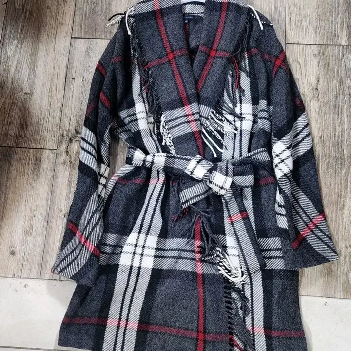 [BUNJANG] Tommy Hilfiger Wool Belted Coat / 타미힐피거 모직벨티드자펫