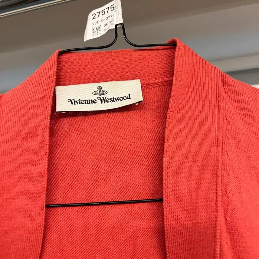[BUNJANG] Vivienne Westwood Orb Logo Wool Cardigan / 비비안웨스트우드 ORB 로고 울 가디건