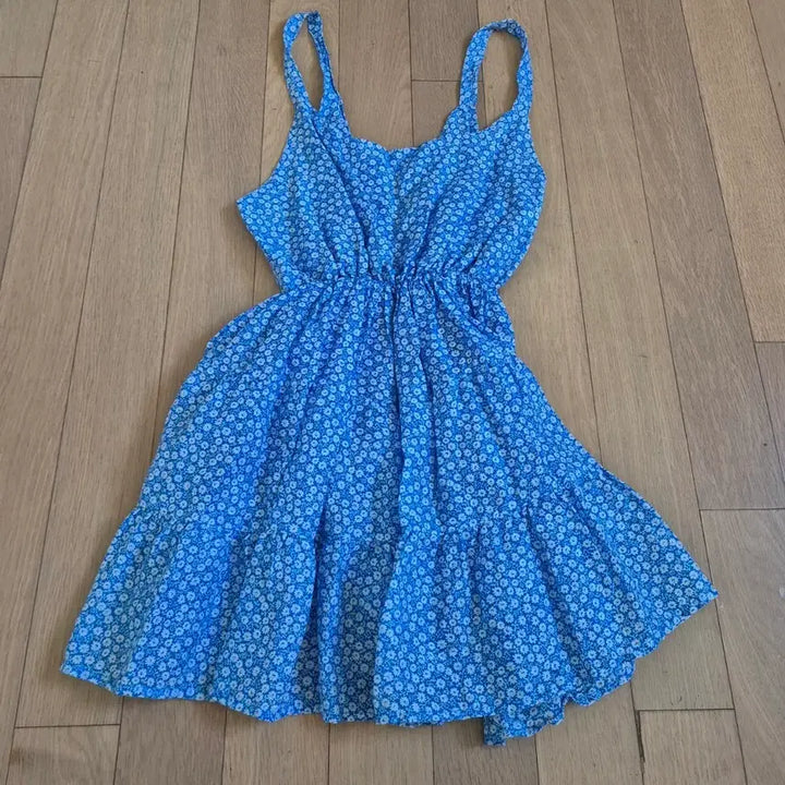 [BUNJANG] Floral Print Bustier Top - Free Size / [새상품]뷔스티에 프리사이즈