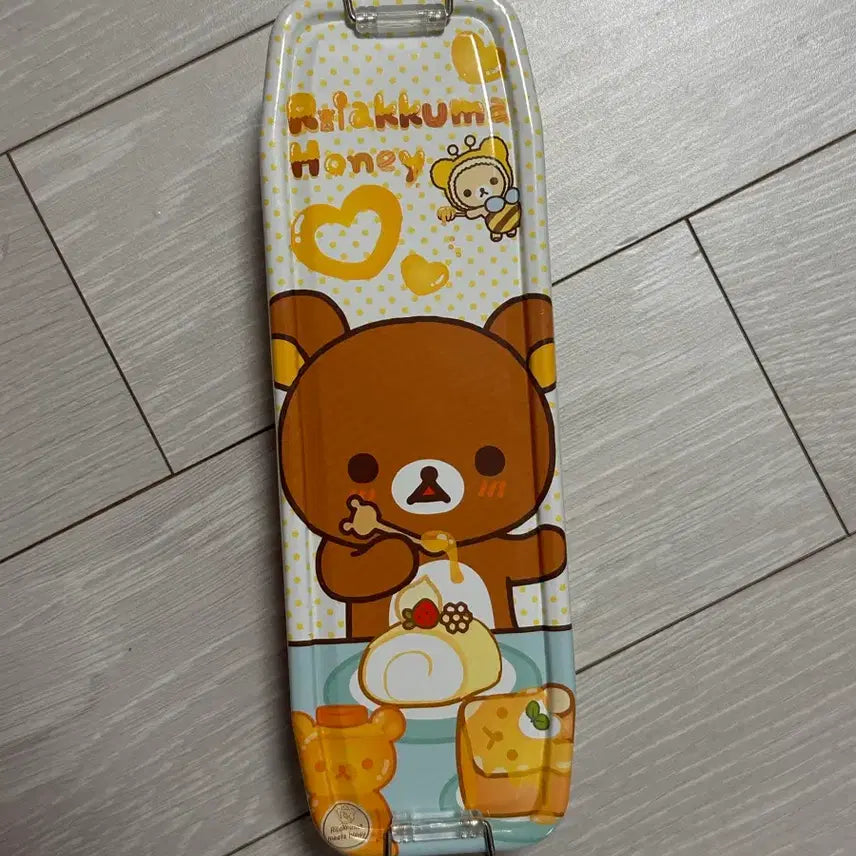 [BUNJANG] Rilakkuma Twin Lock Pencil Case / 리락쿠마 철제 필통 트윈락필통