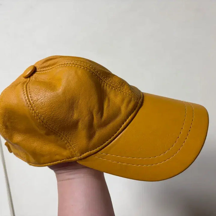 [BUNJANG] Turkish Lambskin Hat Yellow / 터키산 양가죽 모자  옐로우