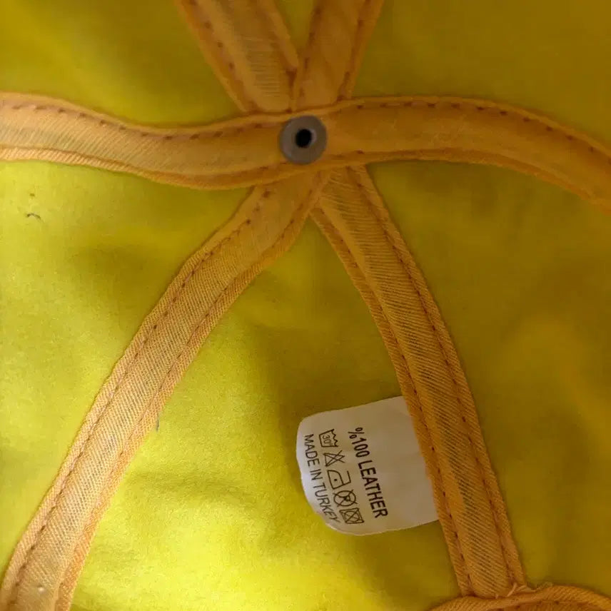 [BUNJANG] Turkish Lambskin Hat Yellow / 터키산 양가죽 모자  옐로우