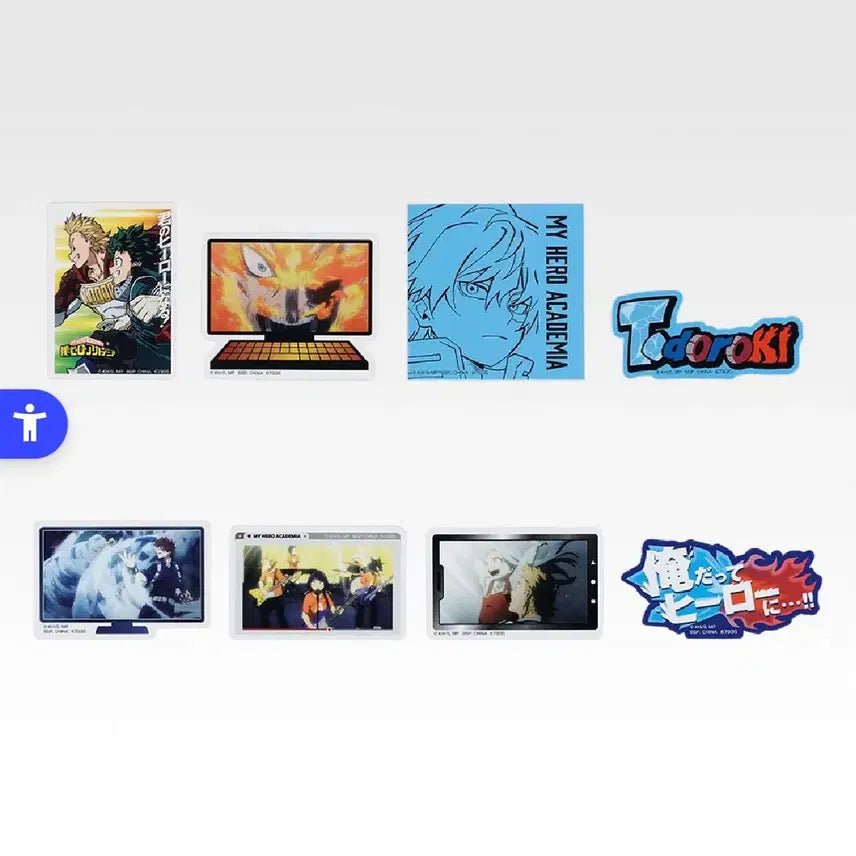 [SOLD OUT] 나의 히어로 아카데미아 제일복권 랜덤 스티커 8개