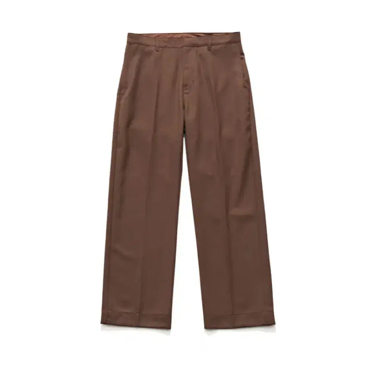 [BUNJANG] Unaffected Wide Leg Pants Camel S / 언어펙티드 와이드 레그 팬츠 카멜 S