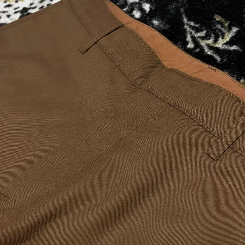 [BUNJANG] Unaffected Wide Leg Pants Camel S / 언어펙티드 와이드 레그 팬츠 카멜 S