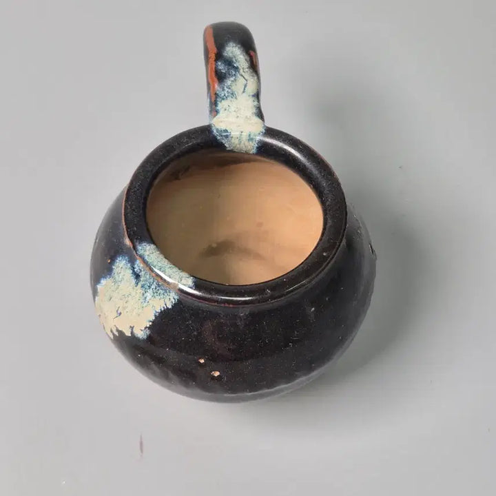 [SOLD OUT] 송금대 흑유 청반 삼족 조형호 중국도자기 골동품 고미술품 수집품 도자기