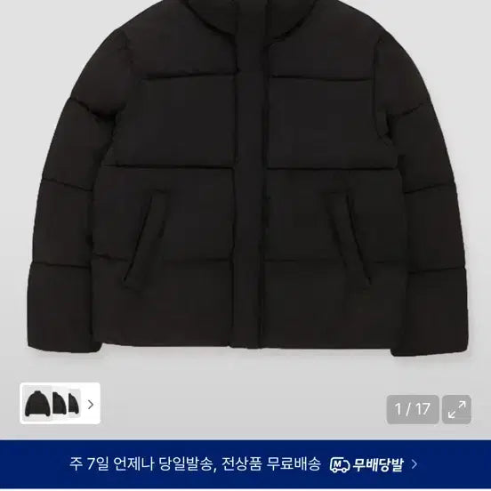 [BUNJANG] Spao Basic Puffer Short Padding / 스파오 베이직 푸퍼 숏패딩