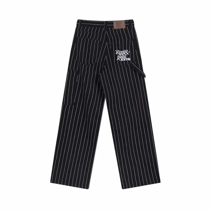 [BUNJANG] Rest &amp; Recreation Stripe Pants (L) / (L) 레스트앤레크레이션 스트라이프 팬츠