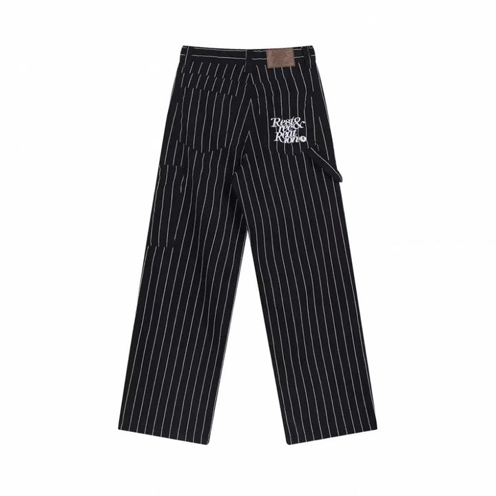 [BUNJANG] Rest &amp; Recreation Stripe Pants (L) / (L) 레스트앤레크레이션 스트라이프 팬츠