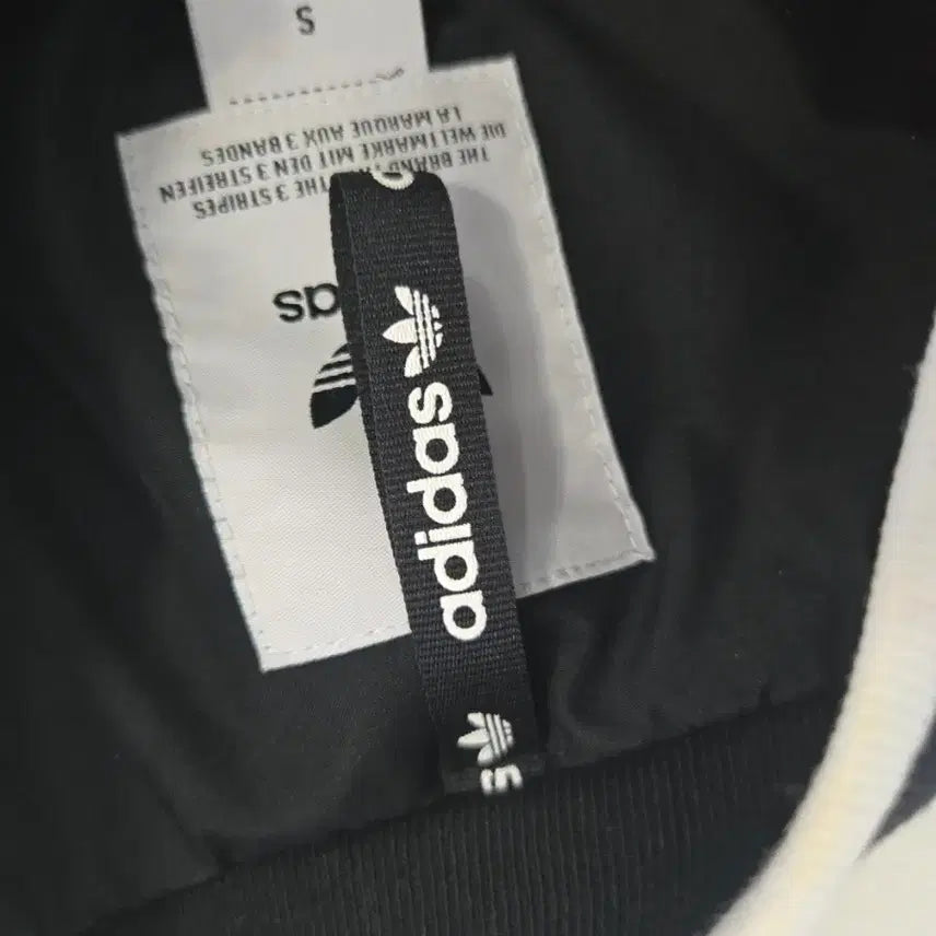 [BUNJANG] Adidas Black Bomber Jacket Size S (Fits 95) / 아디다스 블랙 봄버 자켓 S [실측 95]