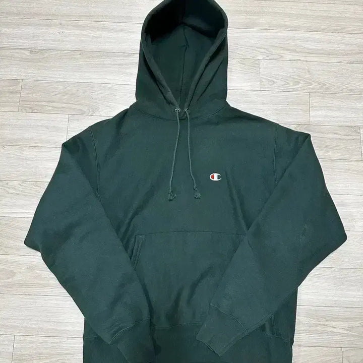 [BUNJANG] Champion Reverse Weave Hoodie Green M / 챔피온 리버스위브 후드 M 그린