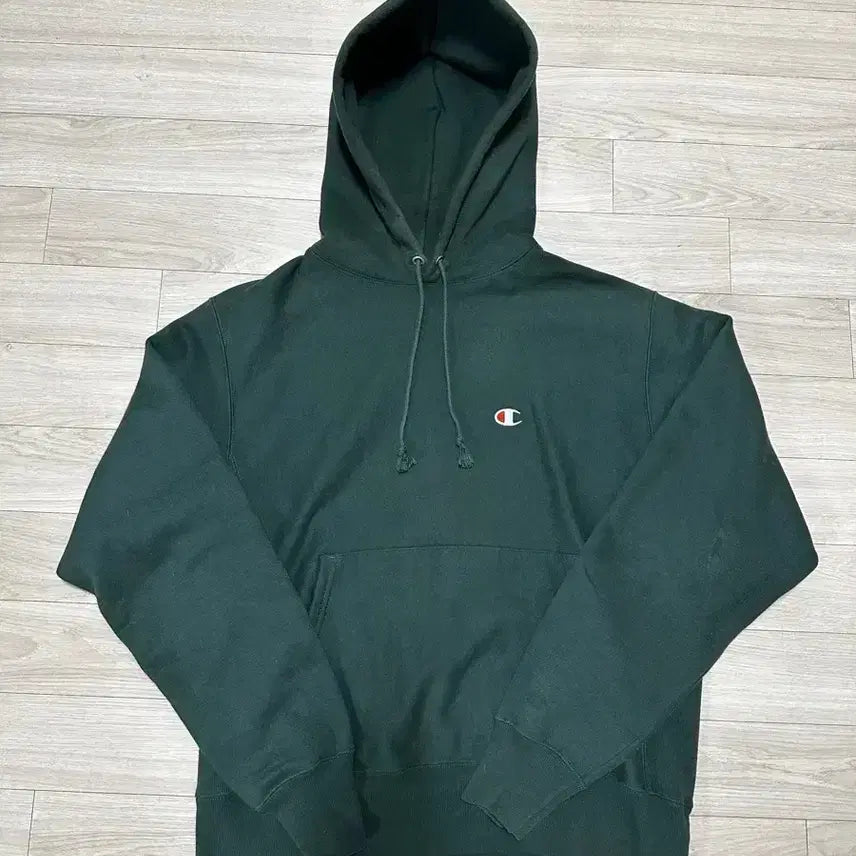 [BUNJANG] Champion Reverse Weave Hoodie Green M / 챔피온 리버스위브 후드 M 그린