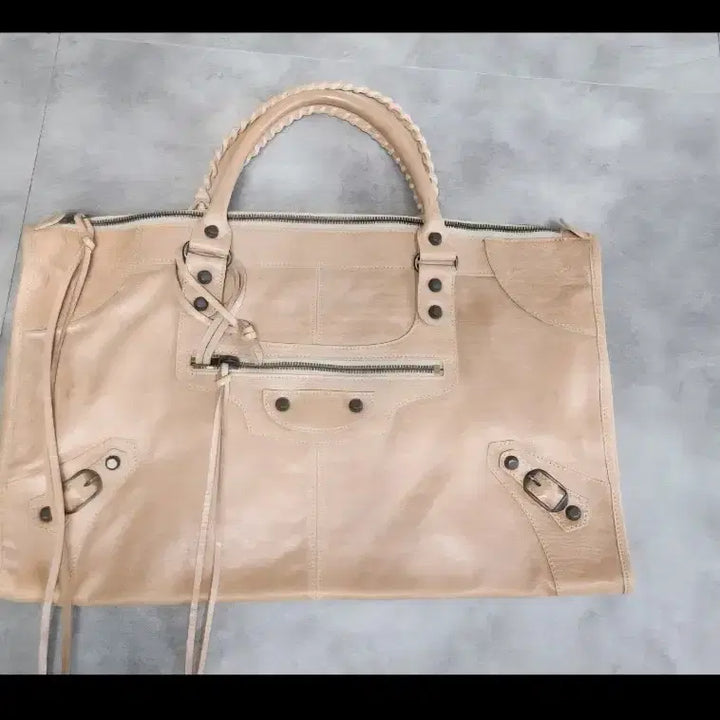 [BUNJANG] Motorbag Leather Shoulder Bag / 모터백