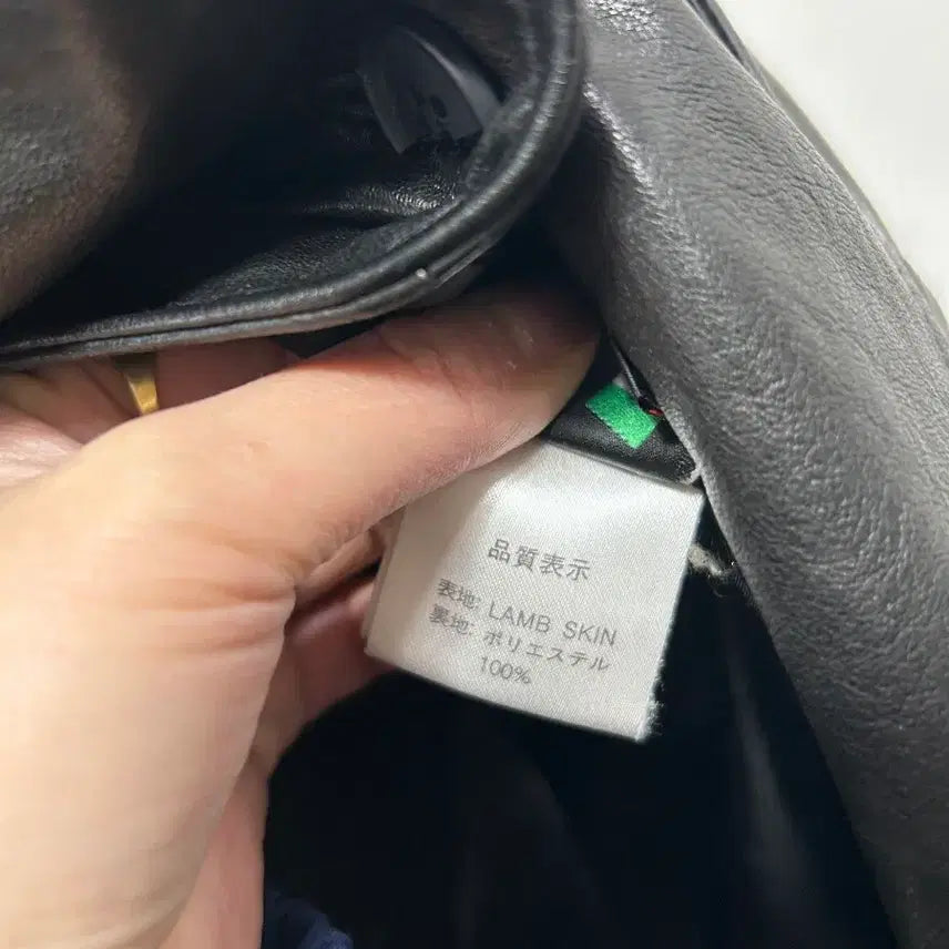 [BUNJANG] Black Leather Long Jacket Women&