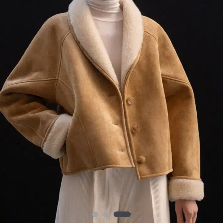 [BUNJANG] Le Shearling Mustang Jacket / Le 르 무스탕 시어링 자켓