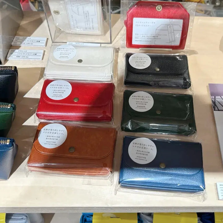 [BUNJANG] HIGHTIDE Navy Unisex Card Holder / 일본수입 HIGHTIDE명함지갑 하이타이드카드지갑 남녀공용