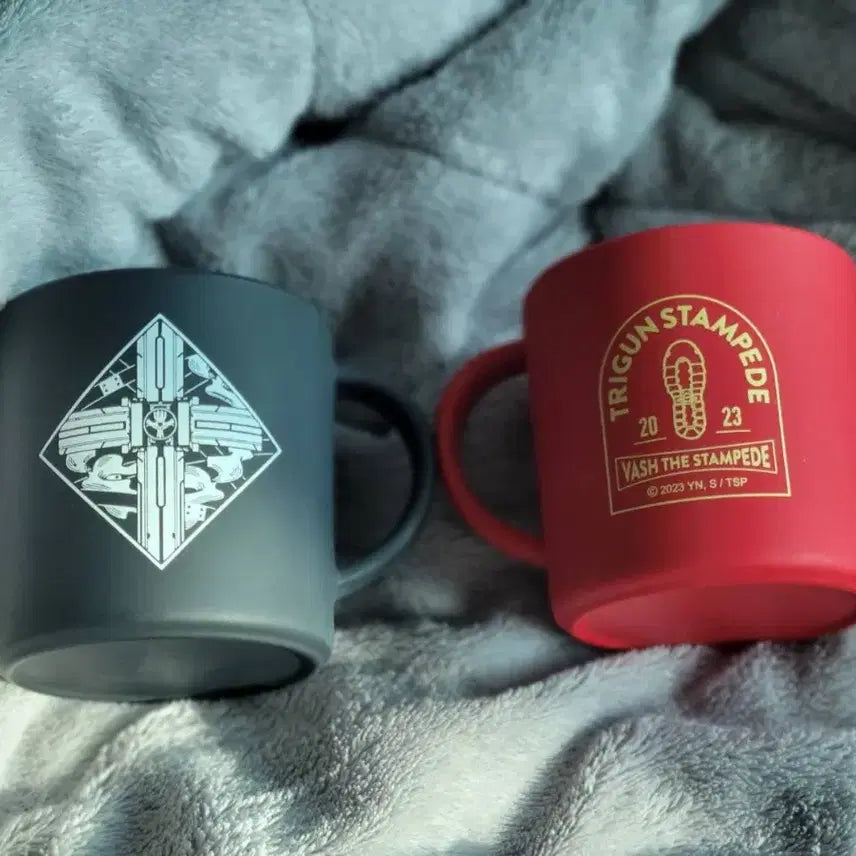 [BUNJANG] Trigun Stampede Bamboo Mug Cup / 트라이건 스탬피드 대나무 머그컵 판매