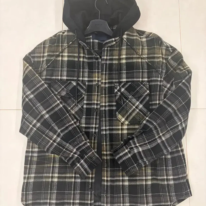 [BUNJANG] Juun.J Check Detachable Hood Jacket / 준지 후드 체크자켓 판매(새상품)