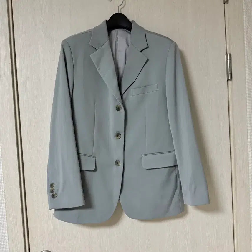 [BUNJANG] Wonlog Blue Jacket / 원로그 wonlog 블루 자켓 (차정원 스타일)