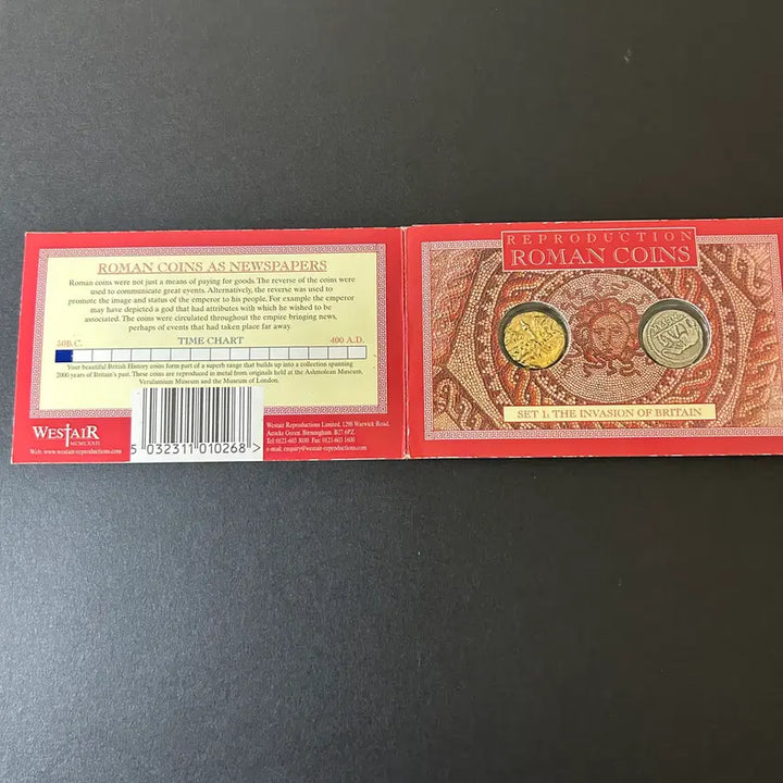 [BUNJANG] Roman Coin Collection (2 Coins) / 로마 코인 컬렉션(코인 2개)