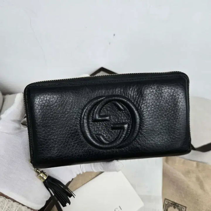 [BUNJANG] Gucci Soho Long Wallet / [보증서 정품] 구찌 소호 장지갑