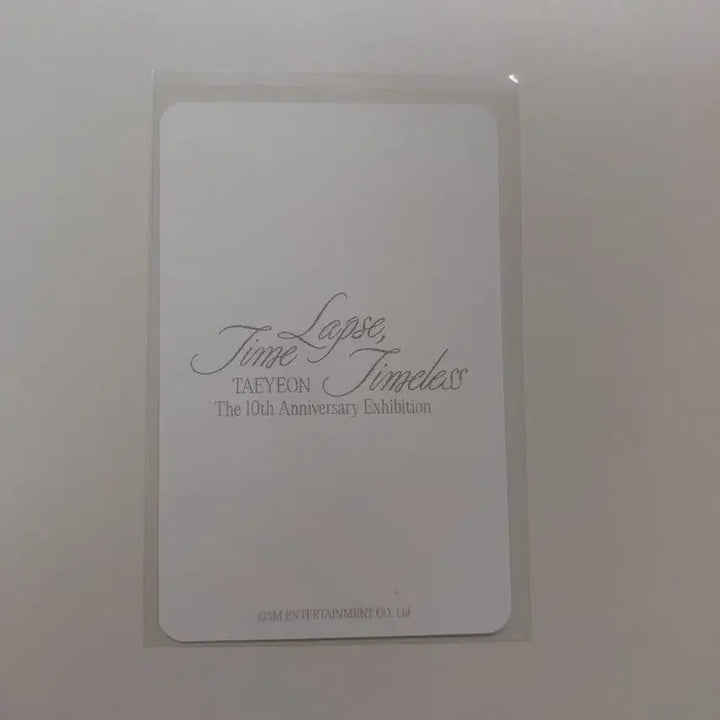 [SOLD OUT] 태연 10주년 전시회 특전 5만원 이상 구매 포카