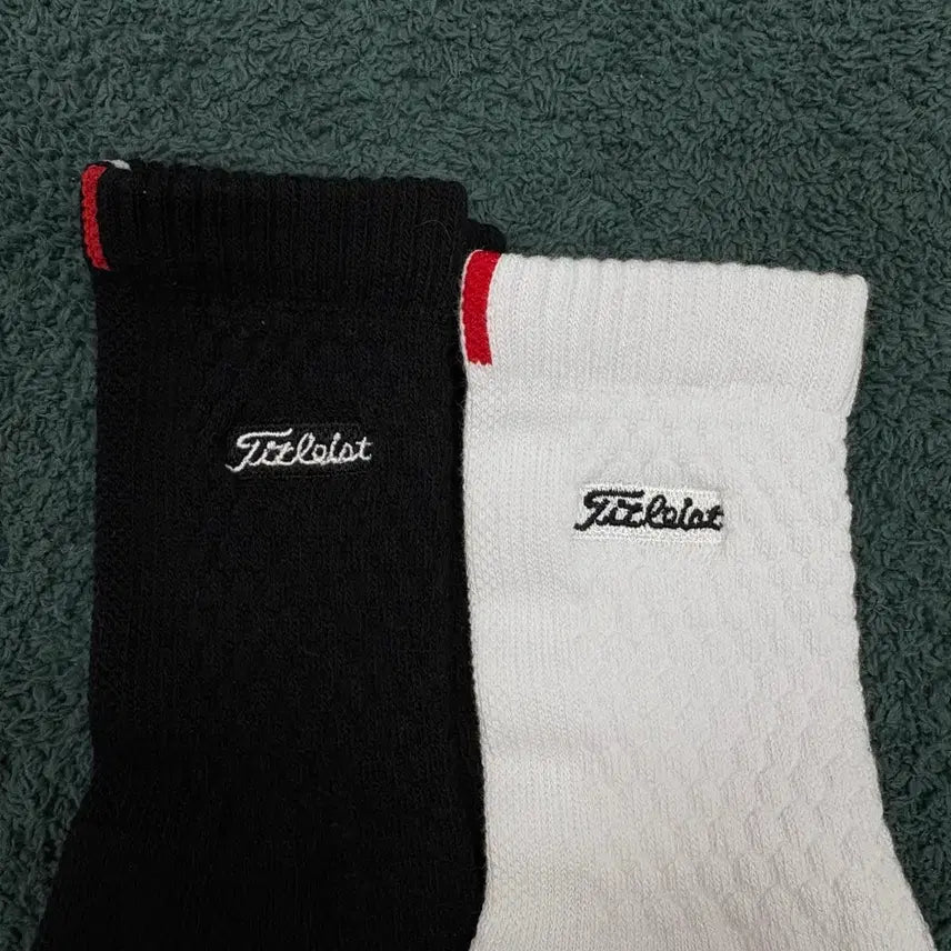 [BUNJANG] Titleist Double Cushion Embossed Logo Long Golf Socks / 타이틀리스트 이중쿠션 자수로고 엠보싱 장목 골프양말