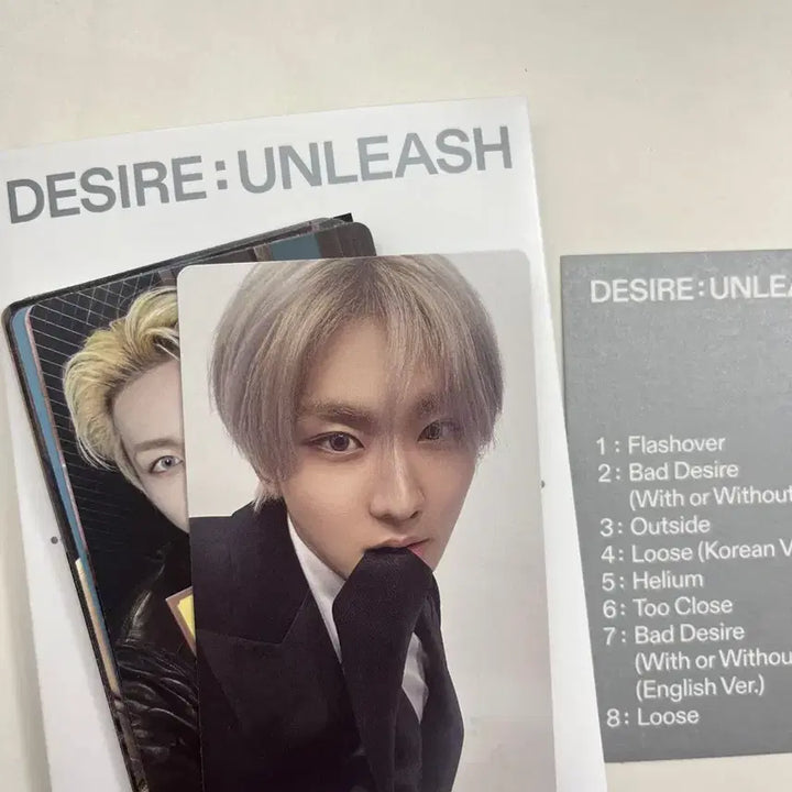 [SOLD OUT] 엔하이픈 정원 디자이어 언리쉬 앨범 위버스반