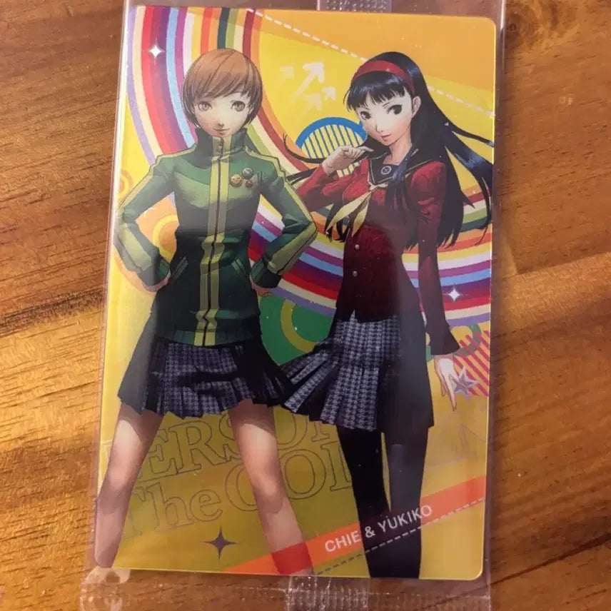 [BUNJANG] Persona Wedding Card Chie &amp; Yukiko Version / 페르소나 웨하스 카드