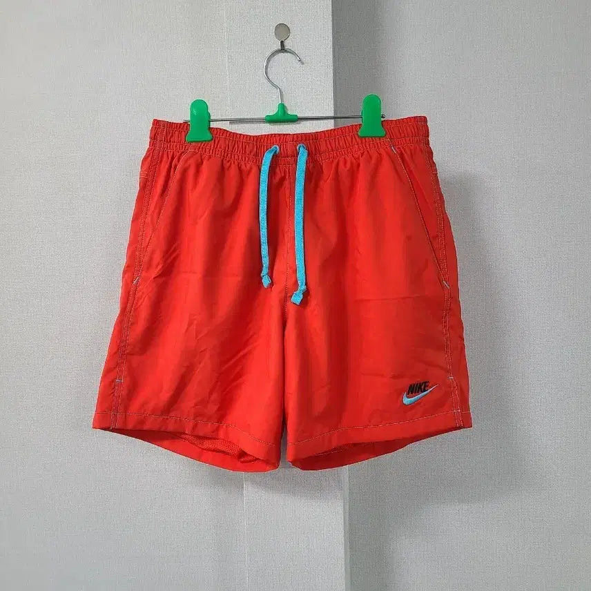 [BUNJANG] Nike Orange Shorts (M) / 나이키 오렌지 반바지/M/총장45