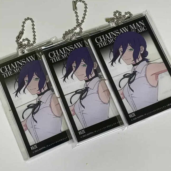 [BUNJANG] Baseyard Reze Acrylic Keychain / 베이스야드 레제 아크릴 키링