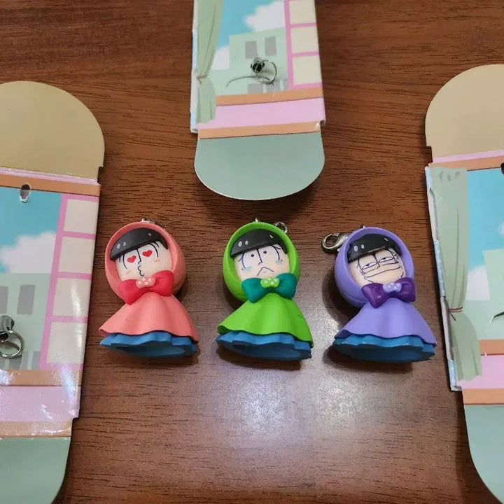 [SOLD OUT] 오소마츠상 테루코토 테루콧토 우비 키링 일괄