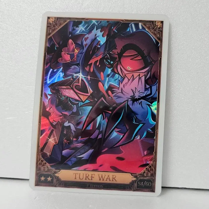 [BUNJANG] Hazbin Hotel Valentino Turf War Trading Card / 해즈빈호텔 TURF WAR 옵티크롬 트레이딩 카드 발렌티노 니프티