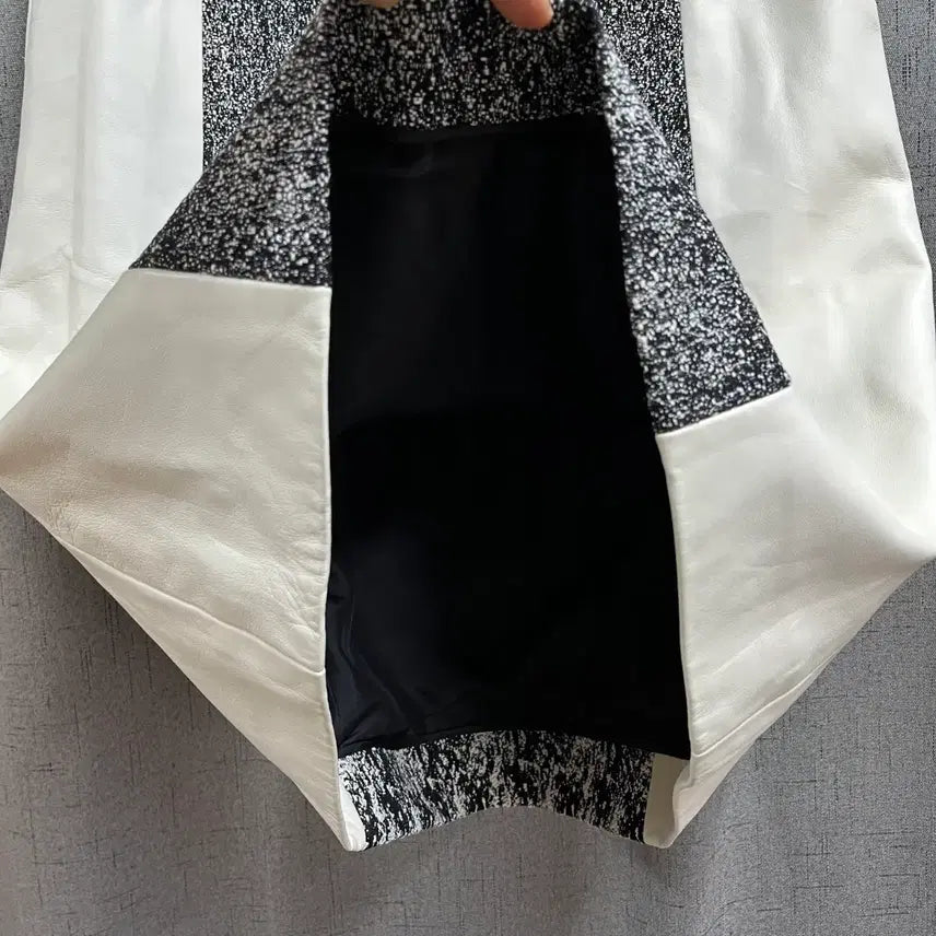 [BUNJANG] Celine Lambskin Tweed Skirt / [매장판/36] 셀린느(Celine) 양가죽 트위드 스커트 치마