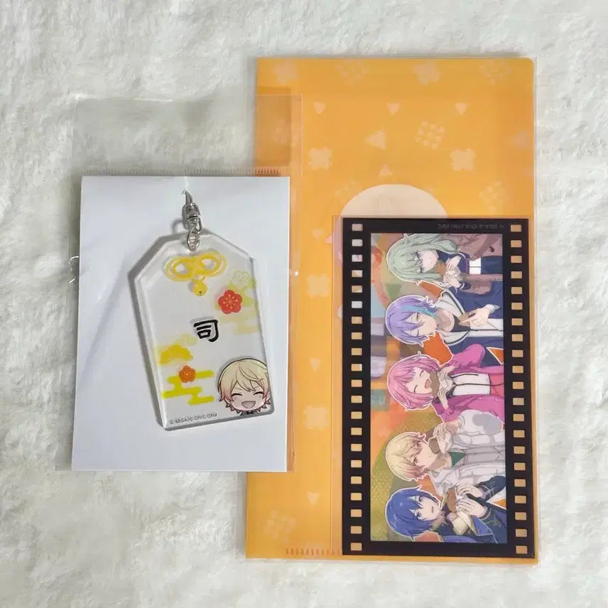[BUNJANG] Project Sekai Tsukasa Acrylic Charm &amp; Happycore Ticket / 프세카 츠카사 오마모리풍 부적 아크릴 해피코레 티켓
