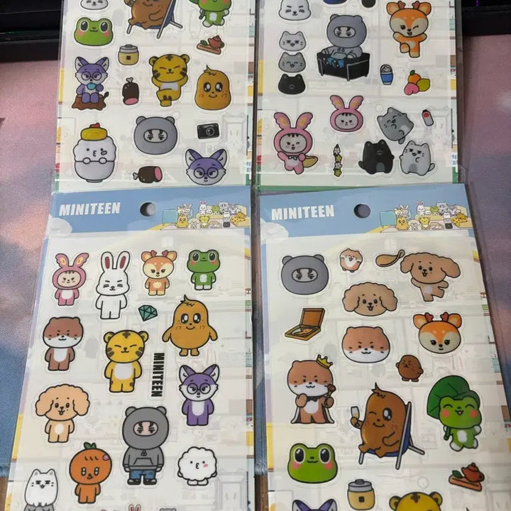[SOLD OUT] 세븐틴 미니틴 MINITEEN 캐릭터 스티커
