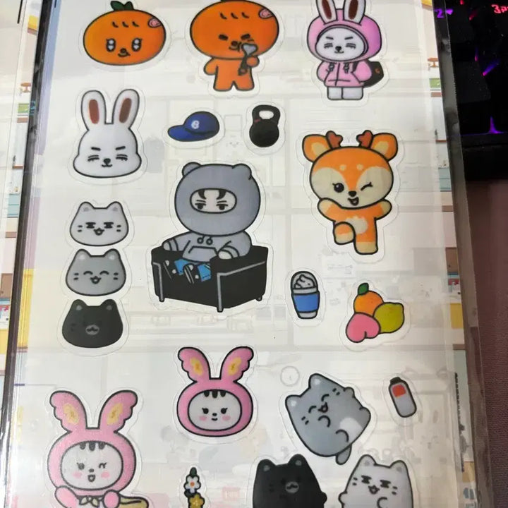 [SOLD OUT] 세븐틴 미니틴 MINITEEN 캐릭터 스티커