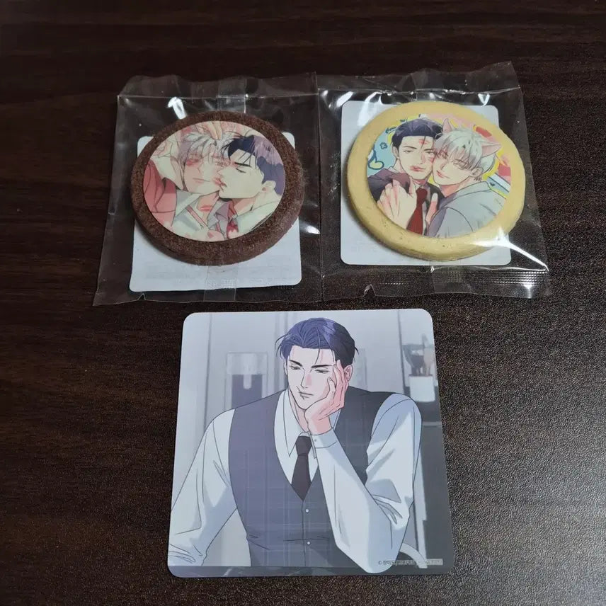 [SOLD OUT] 이리 사랑스러운 너 모펀 쿠키 코스터 세트 이사너