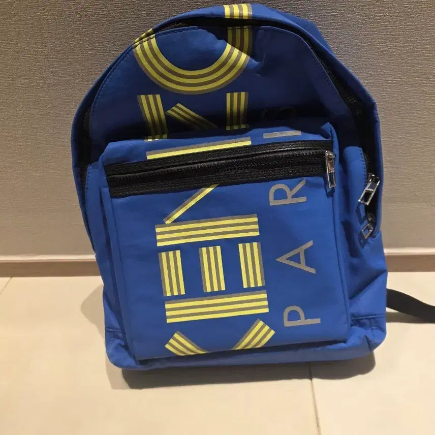 [BUNJANG] KENZO Blue Backpack / KENZO 겐조 블루 백팩
