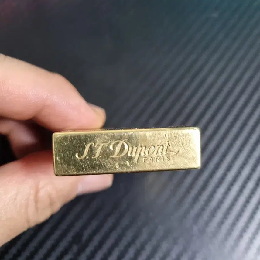 [BUNJANG] Dupont Gold Pattern Lighter / 듀퐁라이터