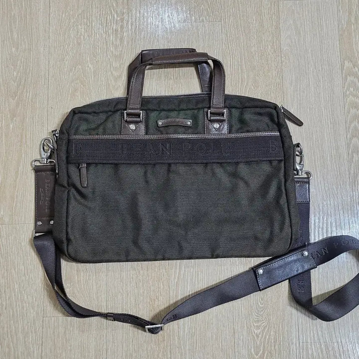 [BUNJANG] Beanpole Brown Leather Briefcase / 빈폴 브라운 서류 가방