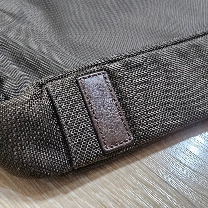 [BUNJANG] Beanpole Brown Leather Briefcase / 빈폴 브라운 서류 가방