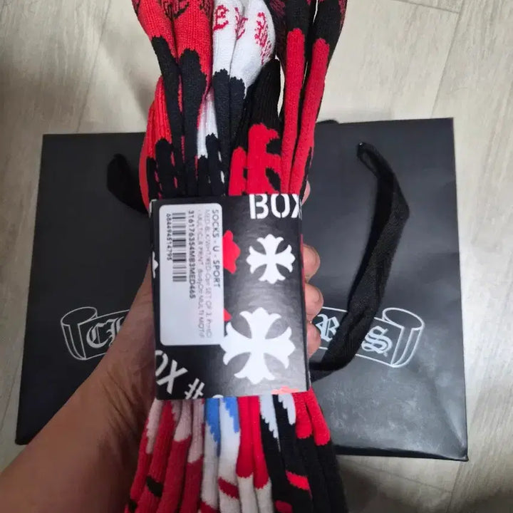 [BUNJANG] Chrome Hearts Patterned Socks / 크롬하츠 양말
