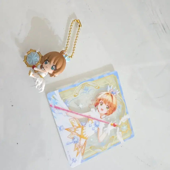 [BUNJANG] Cardcaptor Sakura Acrylic Keyring and Coaster Bundle Set / 키링 아크릴코스터 일괄 카드캡터체리 카드캡터 사쿠라 키링 코스터