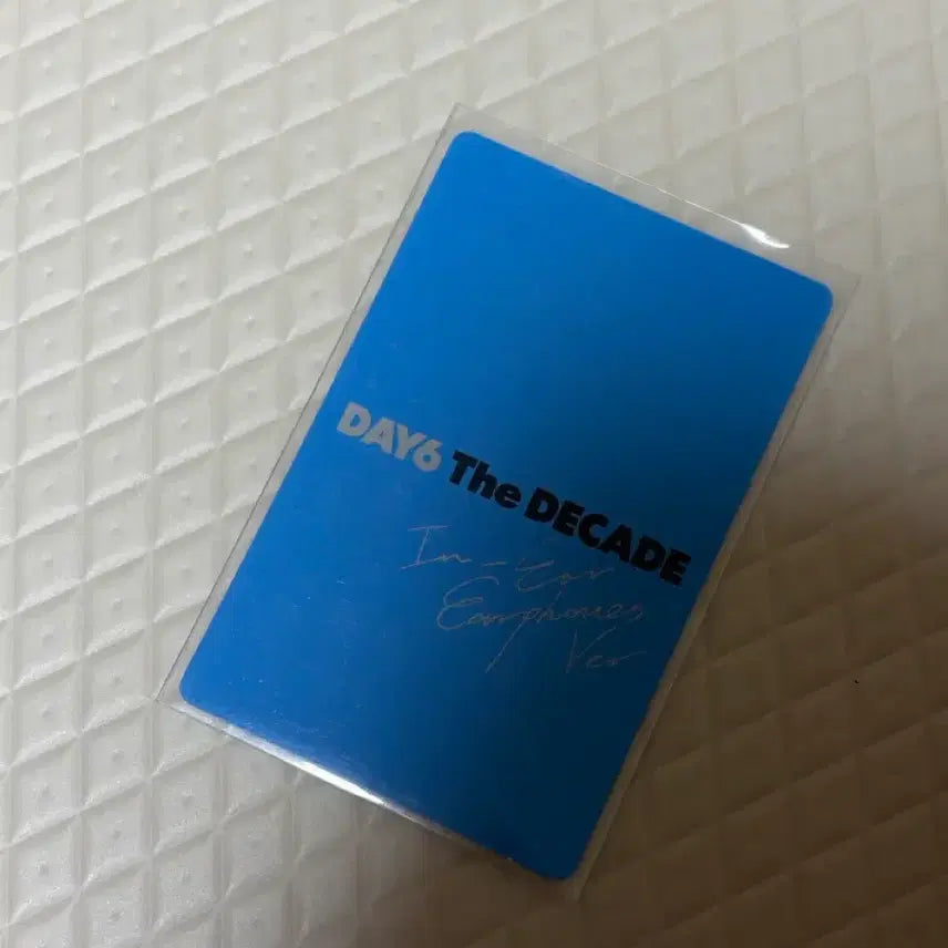 [BUNJANG] DAY6 Dowoon Lucky Draw Photocard / 데이식스 도운 특전 포카